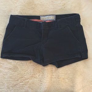Abercrombie & Fitch navy shorts